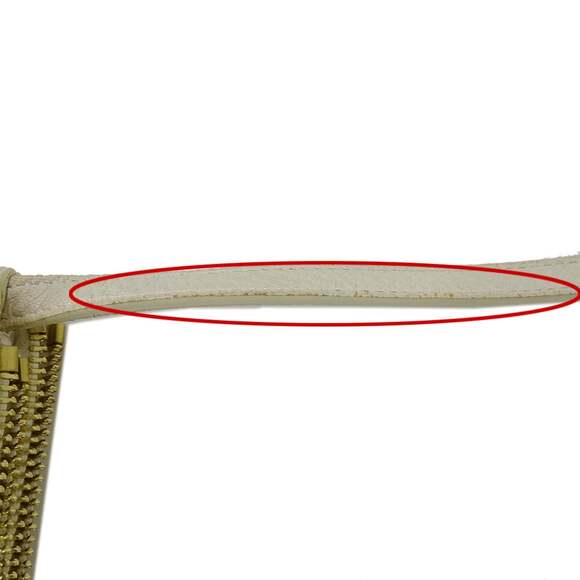 Celine Trio Large Leather Shoulder Bag for Women, White and Cream, Perfect Ou... - Picture 15 of 16